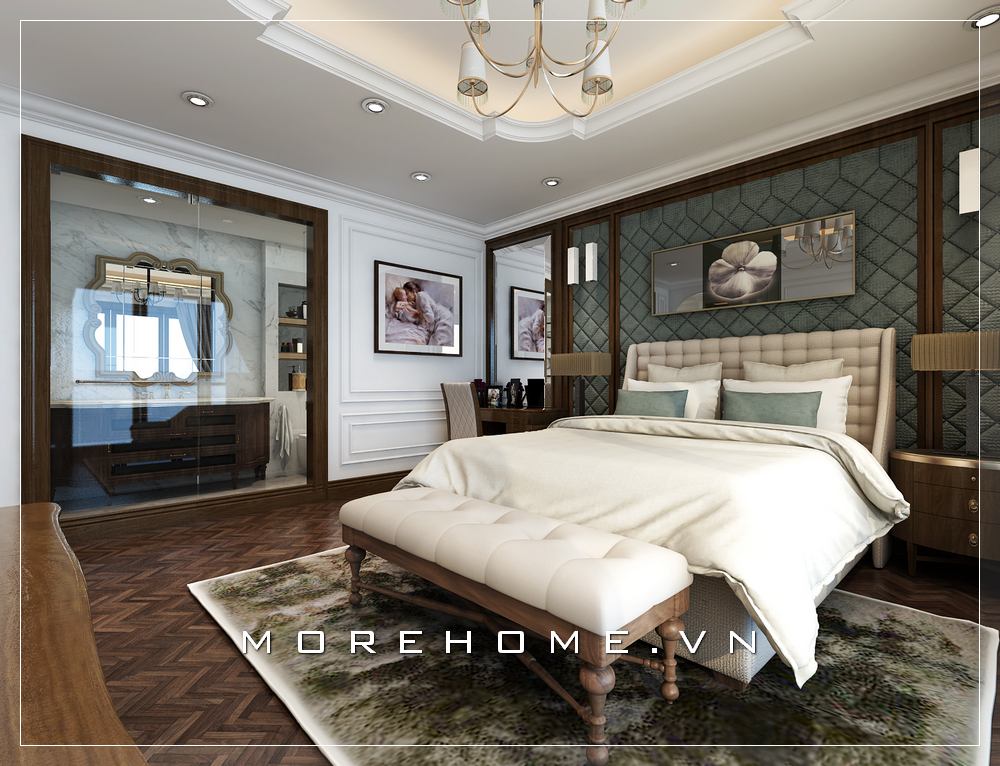 Tuyển tập những mẫu giường ngủ biệt thự đẹp cuốn hút và tinh tế