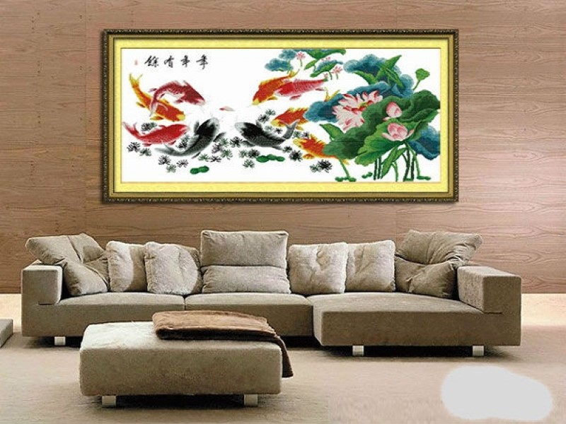 Lựa chọn tranh kính cho phòng khách đẹp nổi bật Lựa chọn tranh kính cho phòng khách đẹp nổi bật